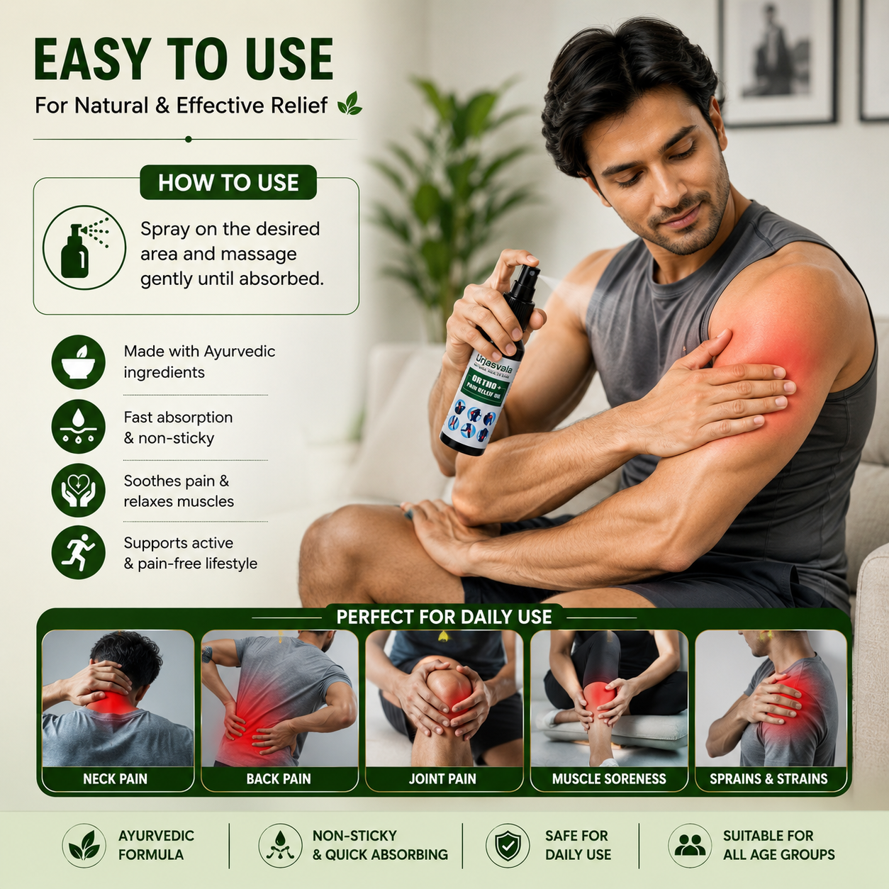 Ortho+ Pain Relief Oil - Image 5